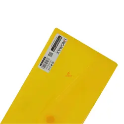 پوشه دکمه دار زرد ملخی (نامه) EG61 لینومکس LINOMAX - مجد مارکت