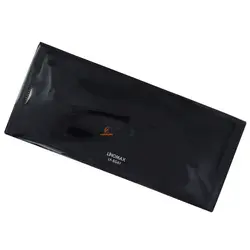 پوشه دکمه دار مشکی ملخی (نامه) EG61 لینومکس LINOMAX - مجد مارکت