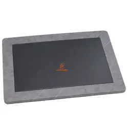 ست رومیزی مدیریتی 15 تکه طرح طوسی طرح سنگ مدل P315 قائم - مجد مارکت