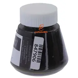 مرکب خوشنویسی ۶۰ میل قهوه ای تیره 662B اعتدال - مجد مارکت