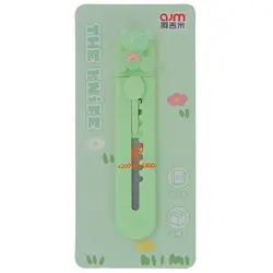 کاتر کوچک فانتزی مدل C-306 طرح خرس سبز AJM - مجد مارکت