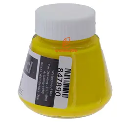 مرکب خوشنویسی ۶۰ میل زرد 102B اعتدال - مجد مارکت