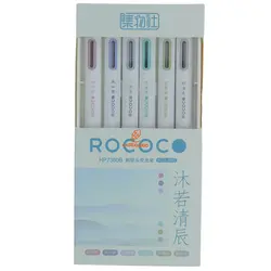 ماژیک علامت گذار(هایلایتر) 6 رنگ مدل HP7380B - مجد مارکت