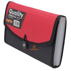 آلبوم چک طلقی قرمز مدل 12R پاپکو PAPCO - مجد مارکت