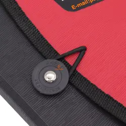 آلبوم چک طلقی قرمز مدل 12R پاپکو PAPCO - مجد مارکت