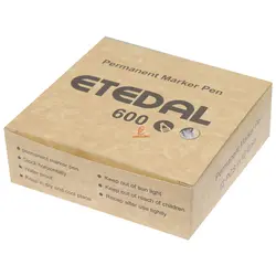 ست ماژیک 12 رنگ 600 خوشنویسی اعتدال - مجد مارکت