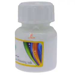 مرکب خوشنویسی سفید 25 میل اعتدال - مجد مارکت