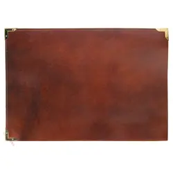 زیردستی چرم مخصوص خوشنویسی عسلی - مجد مارکت