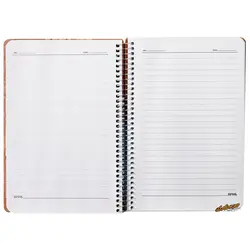 دفتر سیمی تک خط طرح دختر و چتر عروس دریایی سویل 805