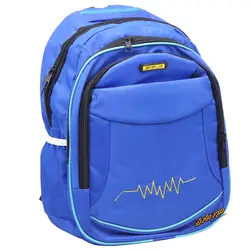 کوله پشتی کاتر پیلار آبی طرح ضربان قلب