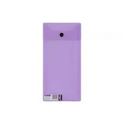 پوشه دکمه دار بنفش ملخی (نامه) ارکید پاپکو