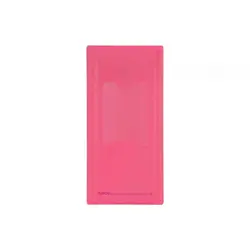 پوشه دکمه دار صورتی ملخی (نامه) ارکید پاپکو