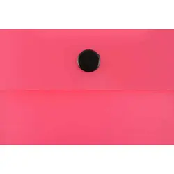 پوشه دکمه دار صورتی ملخی (نامه) ارکید پاپکو