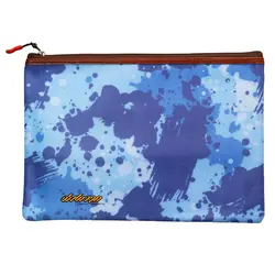 پوشه پارچه ای طرح آبرنگی آبی سویل