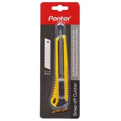 کاتر پلاستیکی 9 میل زرد پنتر