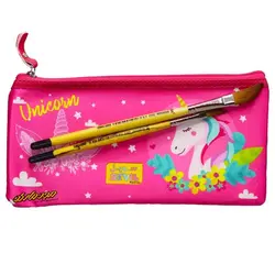 پوشه پارچه ای زیپ دار سایز ملخی طرح تک شاخ سویل