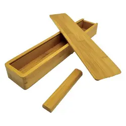 جاقلمی خوشنویسی چوبی کشویی + قط