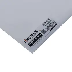 پوشه دکمه دار A4 سفید لینومکس