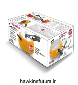 زودپز هاکینز کانچورا سرامیکی آلومینیوم زرد 5 لیتر