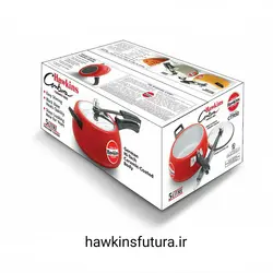 زودپز هاکینز کانچورا سرامیکی رنگ قرمز ۵ لیتر