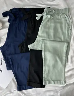 شلوار مام لینن