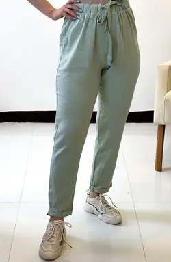 شلوار مام لینن