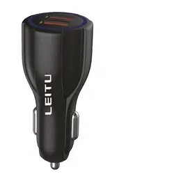 شارژر فندکی LC-C4 لیتو همراه کابل Micro-USB