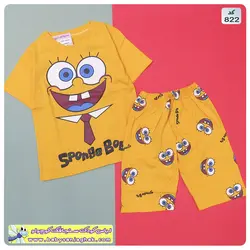 تیشرت شلوارک باب اسفنجی
