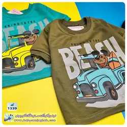 تیشرت شلوارک هاپو ماشین سوار