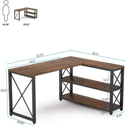 میز تحریر و کامپیوتر مدل w140-100