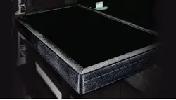 شلف ریلی داخل کمد لباس رنگ مشکی