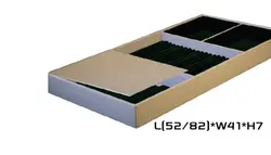 باکس زیورآلات چرم کامپکت داخل کشو سری 3