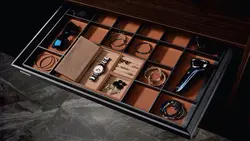 سینی مشبک چرمی ریلی فرنچ استایل