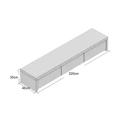 میز تلویزیون مدل ونگه 220