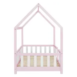 تخت نوزاد مدل افرا صورتی