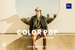 دانلود اکشن فتوشاپ Color Pop