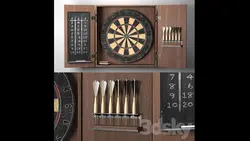 مدل سه بعدی بازی دارت Darts RH