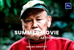 اکشن فتوشاپ فیلم تابستانی Summer Movie