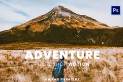 اکشن فتوشاپ Adventure Photoshop Action