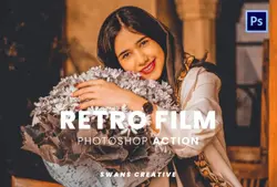دانلود اکشن فتوشاپ افکت فیلم Retro Film