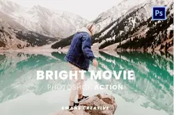 اکشن فتوشاپ افکت فیلم Bright Movie