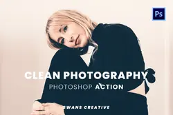 اکشن فتوشاپ عکاسی Clean Photography