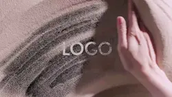 پروژه نمایش لوگو پریمیر با شن Sand Logo Opener