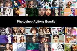 دانلود باندل 1000 اکشن فتوشاپ photoshop actions bundle