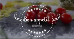 پروژه افتر افکت مجموعه تایتل آشپزی با موزیک Culinary Titles