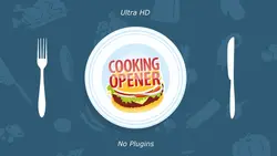 پروژه افترافکت اینترو آشپزی