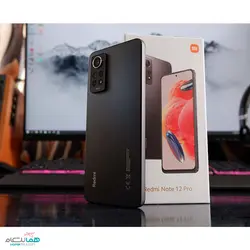 گوشی موبایل شیائومی مدل Redmi Note 12 pro ظرفیت 256 گیگابایت با رم 8 گیگابایت دو سیم کارت پک گلوبال
