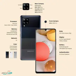 Samsung Galaxy A42 5G | گوشی موبایل سامسونگ ای ۴۲ | هماتلکام نمایندگی رسمی ...