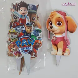 بسته 5 عددی تاپر 6 سانتی تم سگهای نگهبان سری 01