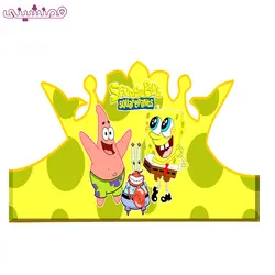 تاج ویژه مدل جشن و تولد تم باب اسفنجی